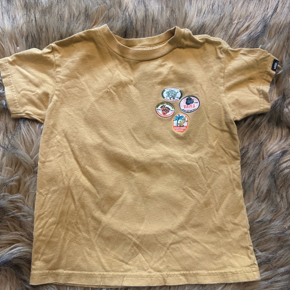 Vans Kids Tan Graphic T-Shirt